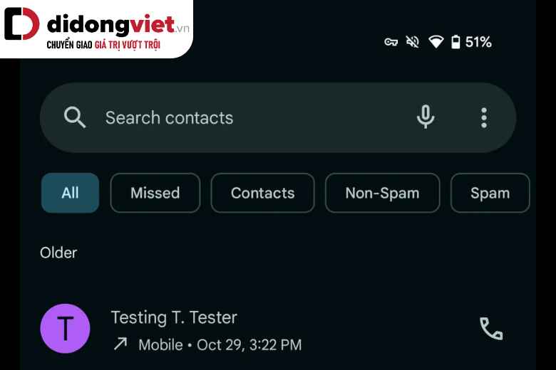 Phone by Google giới thiệu bộ lọc lịch sử cuộc gọi và cải tiến giao diện 4 google phone image2