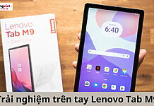 trên tay Lenovo Tab M9