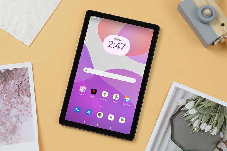 trên tay Lenovo Tab M9