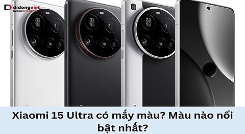 Xiaomi 15 Ultra có mấy màu