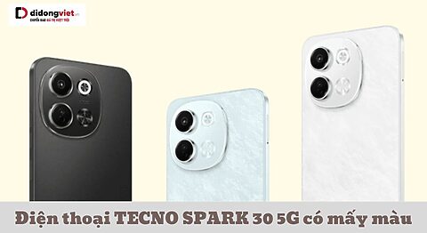 TECNO SPARK 30 5G có mấy màu
