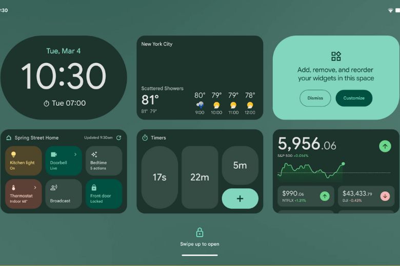 Google mang widgets trở lại màn hình khóa trên Android 16 QPR1 3 android 16 2