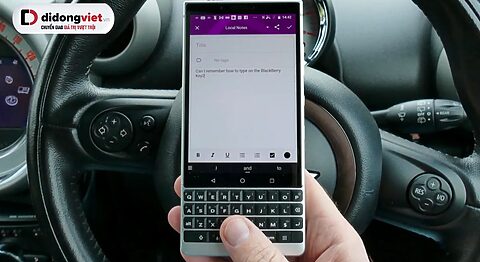 BlackBerry Sẽ Trở Lại: Liệu Có Đáng Tin?