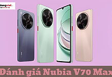 đánh giá Nubia V70 Max