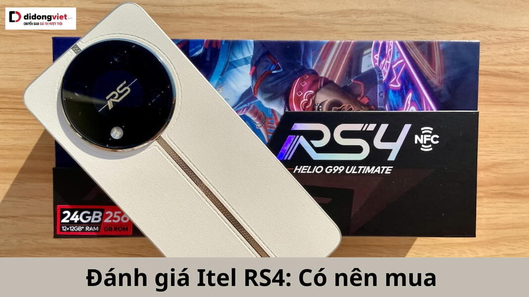 đánh giá itel RS4
