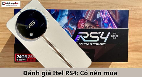 đánh giá itel RS4