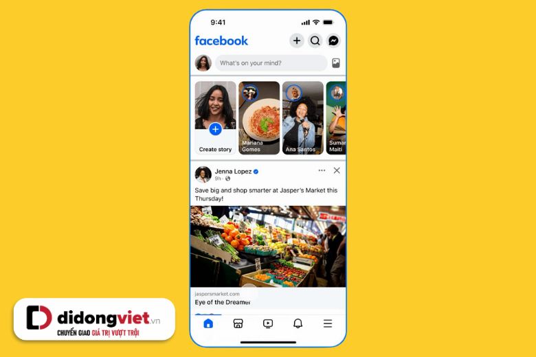 Facebook Quay Về Nguồn Cội: Ra Mắt Tab Friends Trên Ứng Dụng iPhone 5 facebook OG 3