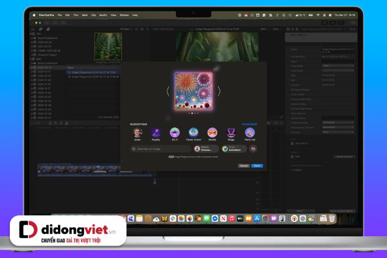 Final Cut Pro Đón Nhận Cập Nhật Lớn: Tích Hợp Apple Intelligence và Loạt Tính Năng Mới 6 final cut pro apple intelligence 3