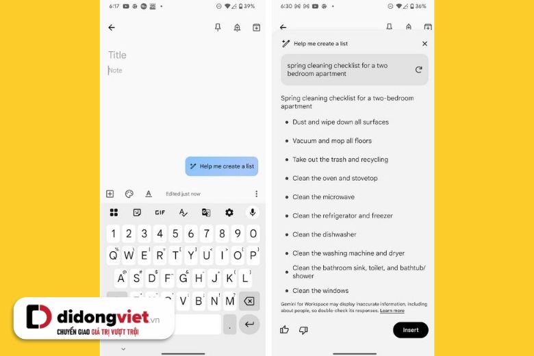 Google Keep Cập Nhật Tính Năng Tạo Ghi Chú Văn Bản Nhanh Cho Android 4 keep 3