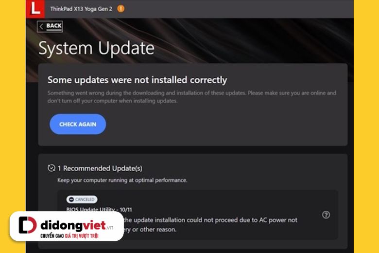 Bản Cập Nhật Windows 11 Đánh Dấu Công Cụ Cốt Lõi Của Lenovo Là Rủi Ro 3 lenovobios 3