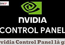 nvidia control panel là gì