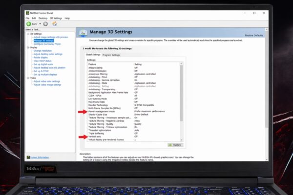 NVIDIA Control Panel là gì? Cách tối ưu FPS cho Laptop Gaming