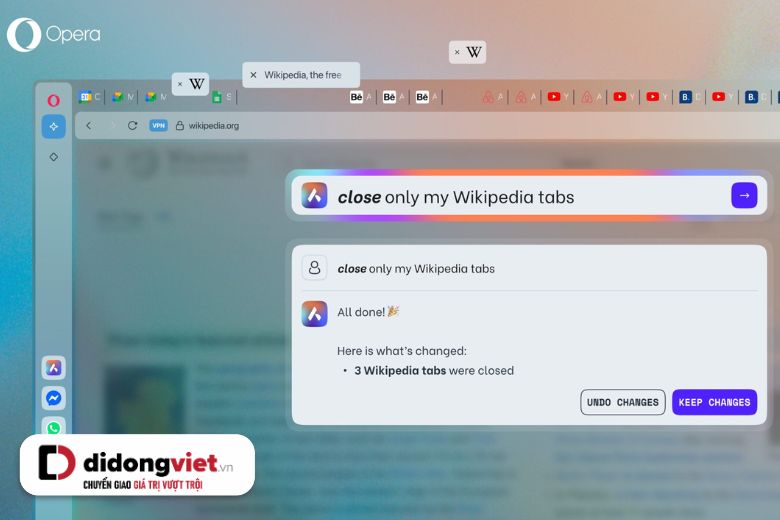 Opera chính thức ra mắt tính năng Tab Commands tích hợp AI cho mọi người dùng 4 operaai 2