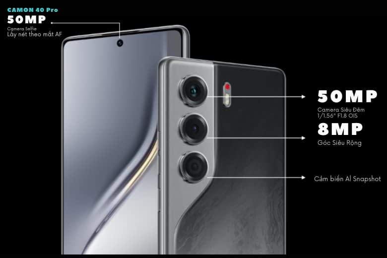 So sánh TECNO Camon 40 Pro và Camon 30 Pro: Bước nhảy vọt hay chỉ là cải tiến nhỏ? 17 So sánh TECNO Camon 40 Pro và Camon 30 Pro