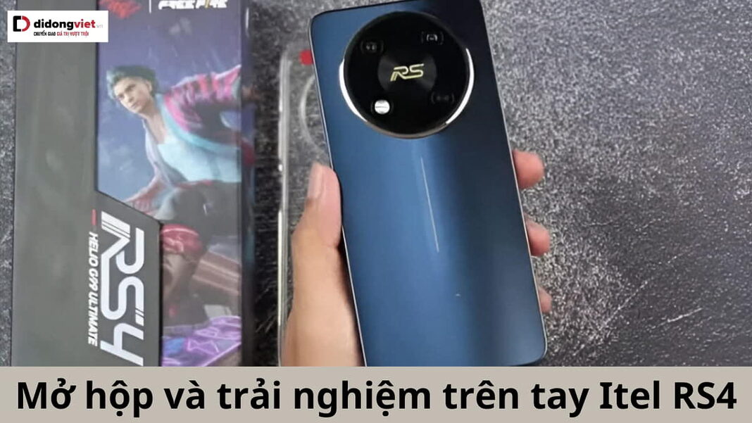 trên tay Itel RS4