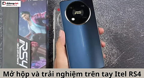 trên tay Itel RS4
