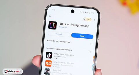 Edits by Instagram – Đối thủ của Capcut đã có trên Android