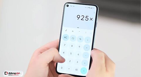 Google Calculator 8.7 cập nhật nhẹ giao diện, tinh chỉnh khoảng cách nút bấm