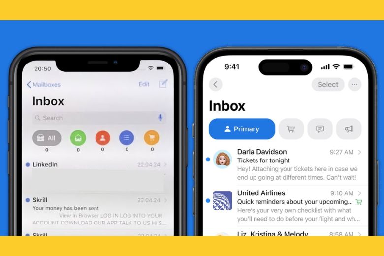 iOS 18.5 giúp dễ dàng đưa Apple Mail trở lại thiết kế cũ 6 ios 18.5 apple mail 4
