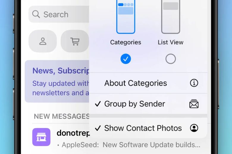 iOS 18.5 giúp dễ dàng đưa Apple Mail trở lại thiết kế cũ 4 ios 18.5 apple mail.jpg 2