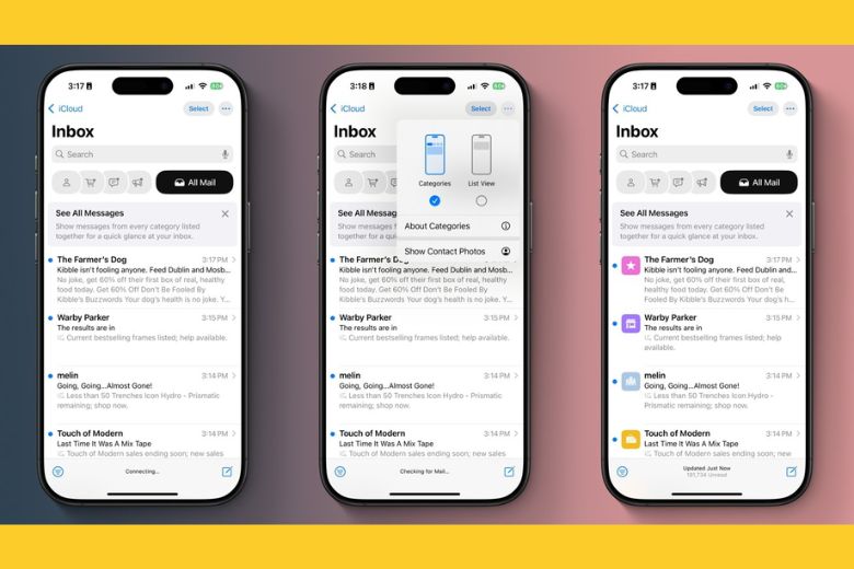 iOS 18.5 giúp dễ dàng đưa Apple Mail trở lại thiết kế cũ 5 ios 18.5 apple mail.jpg 3