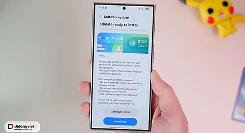 One UI 7 bất ngờ vượt tiến độ cập nhật phần mềm trong năm 2025
