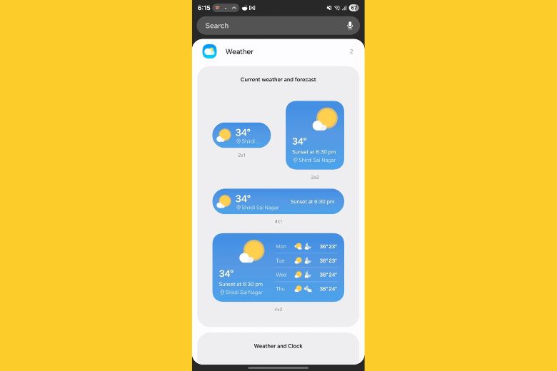 one ui 7 weather 2