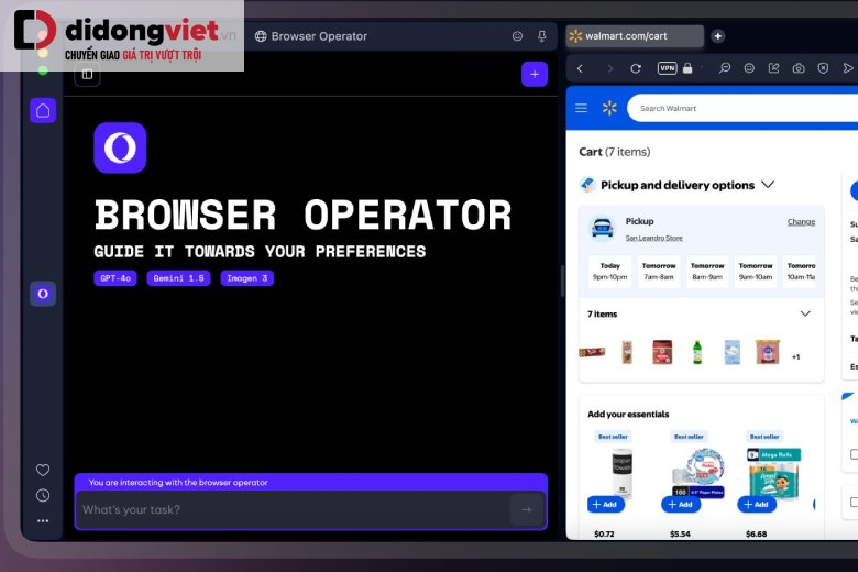Opera Giới Thiệu Trình Duyệt AI "Operator": Mở Ra Kỷ Nguyên Mới Cho Trải Nghiệm Web 6 opera ai 4