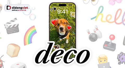 Ứng Dụng Deco: Tạo Hình Nền Tùy Chỉnh Không Giới Hạn Trên iPhone