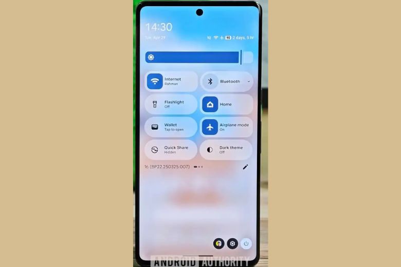 Android 16 lộ diện bản thiết kế giao diện mới: Nhiều thay đổi từ màn hình khóa đến cài đặt 11 android 16 UI leak 6