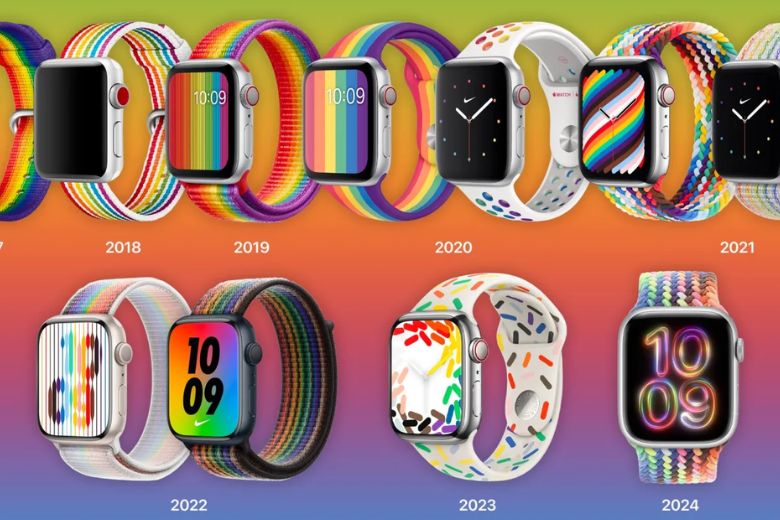 Apple Ra Mắt Bộ Sưu Tập Pride 2025: Sắc Màu Tự Hào Trên Cổ Tay Và Màn Hình 6 apple pride 2025 4