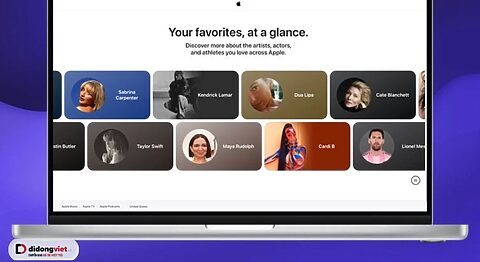 Apple Snapshot: Trang tổng hợp nội dung yêu thích từ nghệ sĩ, diễn viên, vận động viên