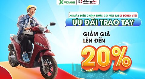 Xe Máy Điện VinFast Chính Thức Phân Phối Tại 10 Cửa Hàng Di Động Việt: Cơ Hội Sở Hữu Xe Xanh Với Ưu Đãi Giảm Đến 20%