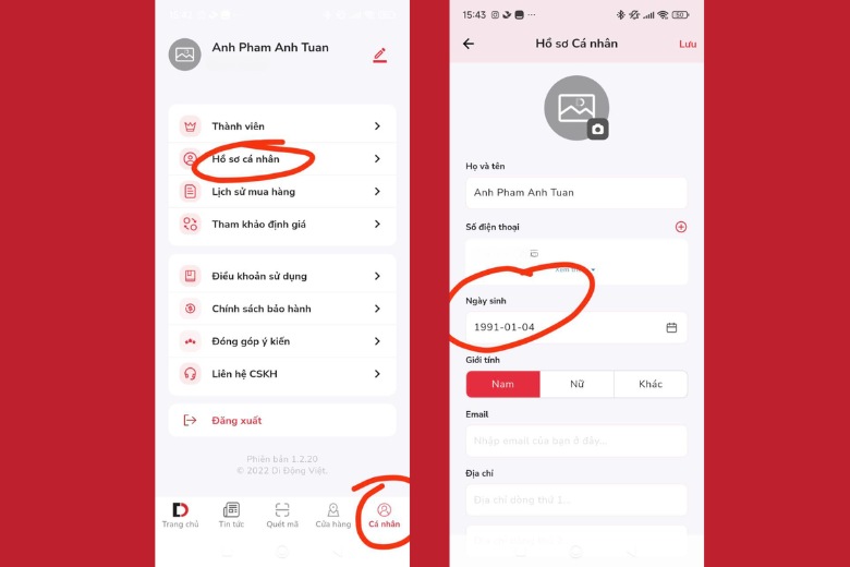 Tải App Di Động Việt Nhận Ưu Đãi Sinh Nhật DMEMBER Tháng 5 Lên Đến 500.000đ 7 dmember sinh nhat thang 5 3 2