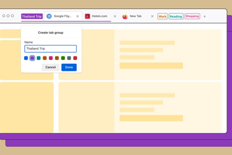 Trình duyệt Firefox chính thức hỗ trợ nhóm tab: Tính năng người dùng mong chờ suốt nhiều năm 4 firefox tab group 2