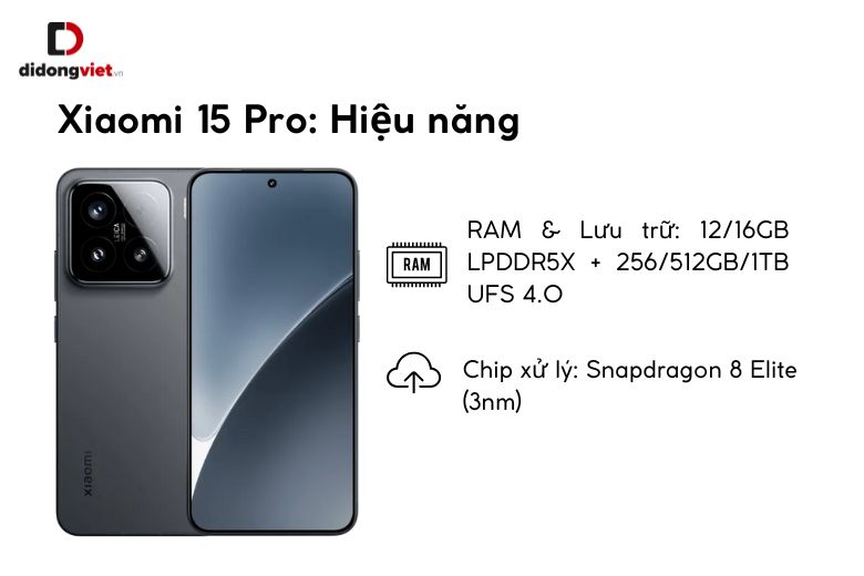 So sánh Xiaomi 15 Ultra và Xiaomi 15 Pro: 6 Điểm Khác Biệt Quyết Định Lựa Chọn Flagship 21 Xiaomi 15 Pro có hiệu năng mạnh, đa nhiệm