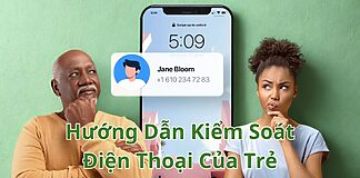 kiem soat dien thoai cua tre google family link bia
