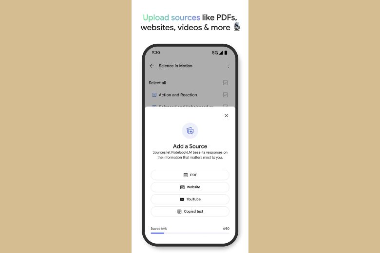 NotebookLM sắp ra mắt trên Android và iPhone: Đã có thể đăng ký trước, chính thức trình làng tại Google I/O 2025 8 notebooklm soon app 3