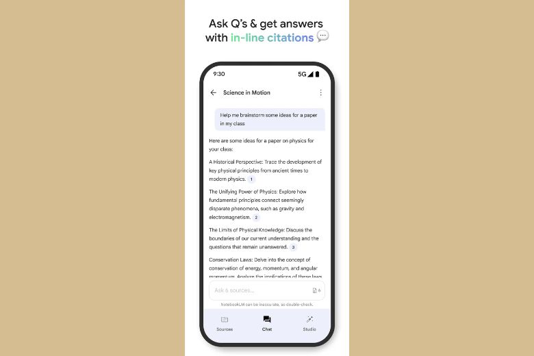 NotebookLM sắp ra mắt trên Android và iPhone: Đã có thể đăng ký trước, chính thức trình làng tại Google I/O 2025 9 notebooklm soon app 4