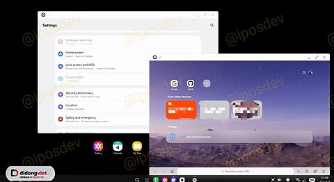 Chế độ DeX trên One UI 8 sẽ giống với Android Desktop Mode