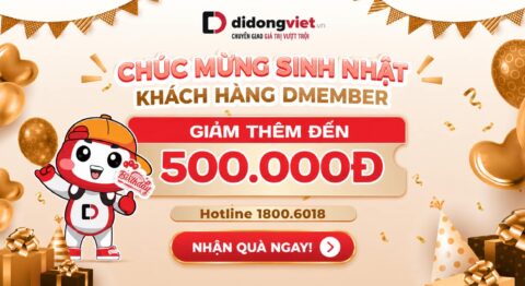 Ưu đãi sinh nhật tháng DMEMBER