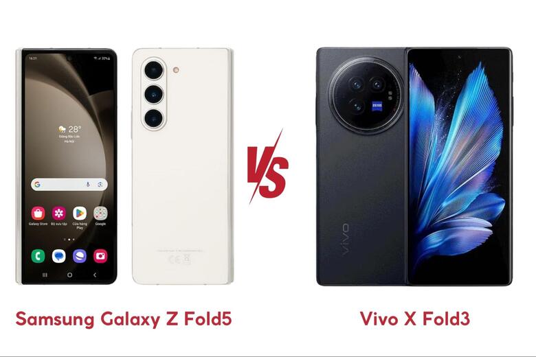 So sánh Samsung Galaxy Z Fold5 và vivo X Fold3 11 So sánh chi tiết Samsung Galaxy Z Fold5 và vivo X Fold3
