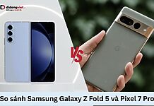 Samsung Galaxy Z Fold5 và Google Pixel 7 Pro