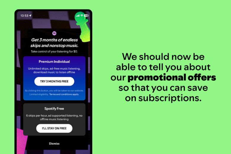 Spotify cho phép thanh toán qua web: Người dùng iOS sắp được tự do đăng ký gói Premium 6 spotify i1