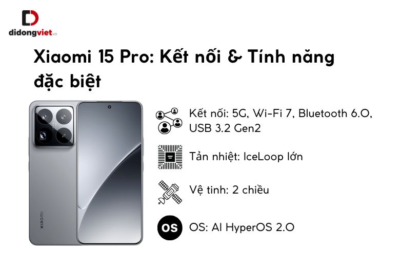 So sánh Xiaomi 15 Ultra và Xiaomi 15 Pro: 6 Điểm Khác Biệt Quyết Định Lựa Chọn Flagship 27 Xiaomi 15 Pro có nhiều tính năng đặc biệt