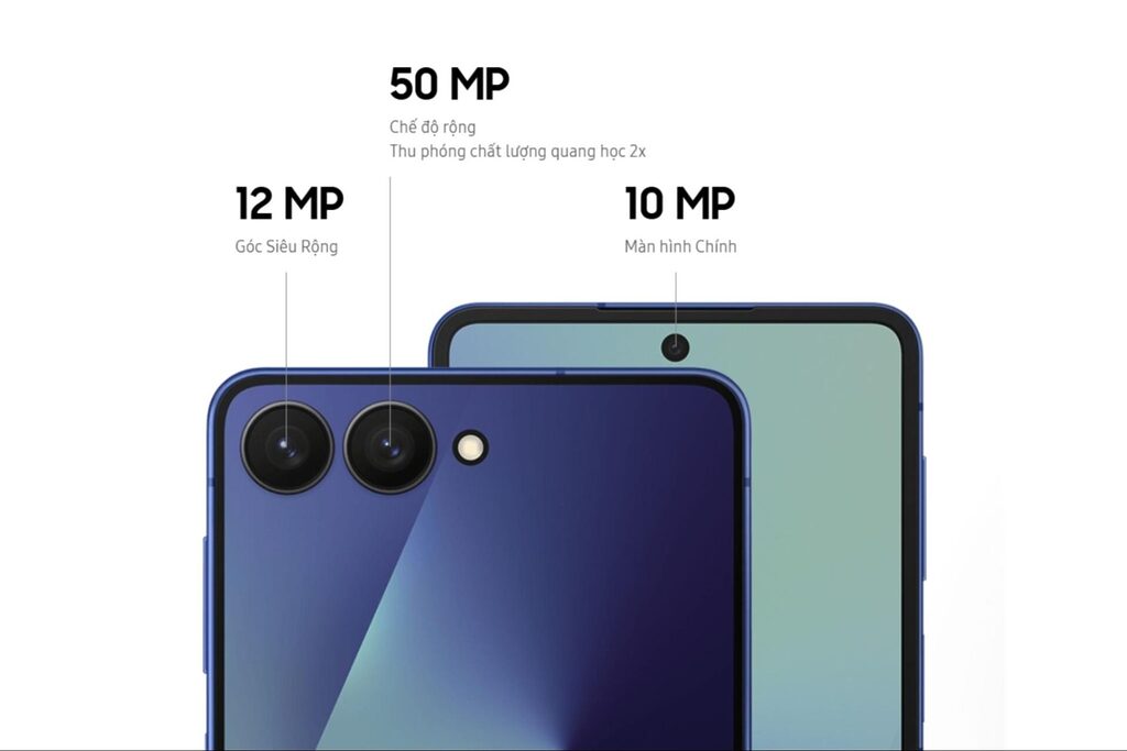 Cấu hình Samsung Galaxy Z Flip7 14 Camera của Galaxy Z Flip7