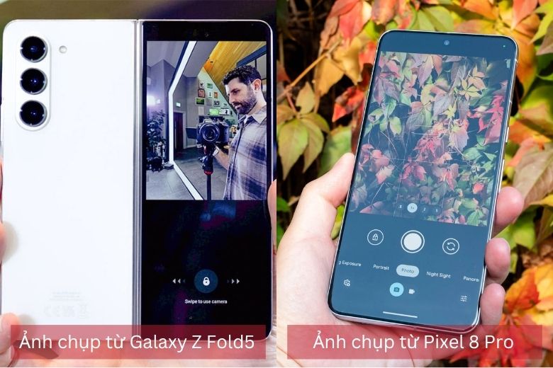 So sánh Samsung Galaxy Z Fold5 và Pixel 8 Pro 15 Pixel 8 Pro có lợi thế về công nghệ zoom