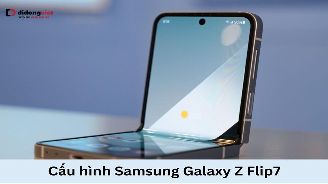 Cấu hình Samsung Galaxy Z Flip7