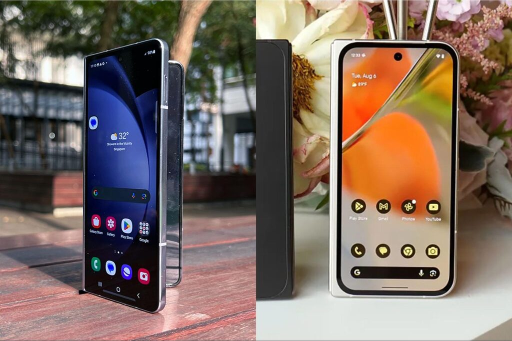 So sánh Samsung Galaxy Z Fold5 và Google Pixel 9 Pro Fold 14 Màn hình Samsung Galaxy Z Fold 5 và Pixel 9 Pro Fold