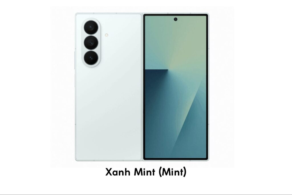 Samsung Galaxy Z Fold 7 có bao nhiêu màu? Nên mua màu nào? 9 Xanh Mint của Galaxy Z Fold7